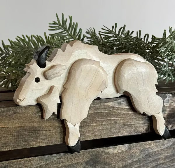 Carved Wooden Decor