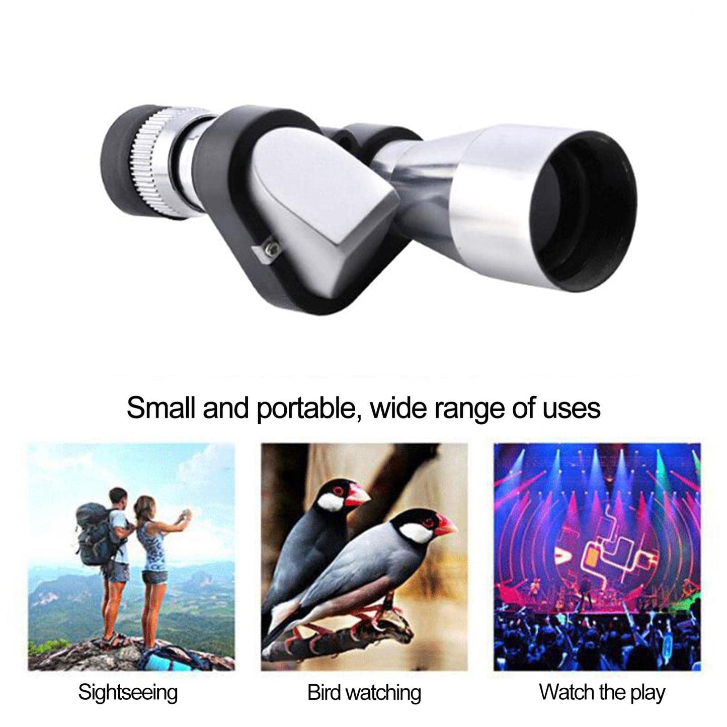 Glosrity Vendor Mini Monocular Scope High-definition Low-light Night Vision